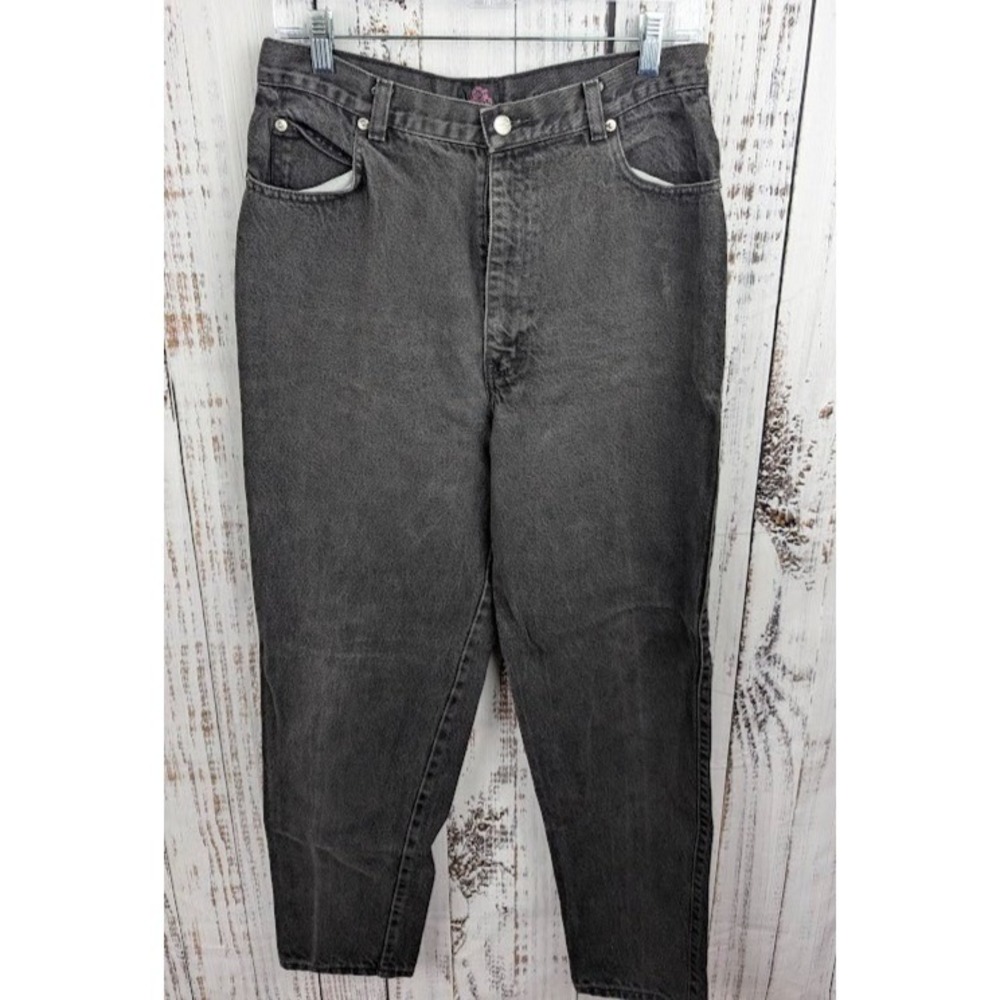Sasson Jeans High-Waist Straight Women's Made in Mexico 15/16 Cotton Vintage 80s